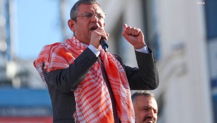 Özgür Özel: Bu milletin efendisini bu hükümete hep beraber göstereceğiz