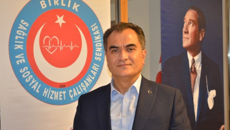 Sağlık çalışanlarının gasp edilen haklarını verin