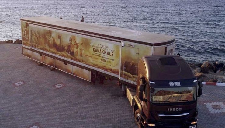 Türkiye’yi gezen mobil müze yaklaşık 700 bin kişiye “Çanakkale ruhu”nu taşıdı