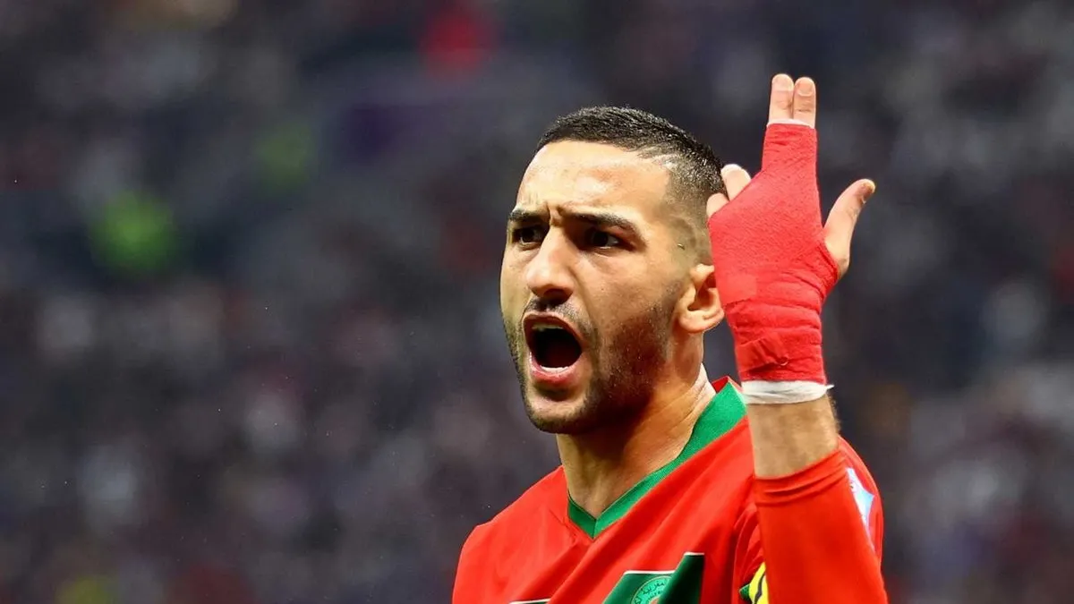 Hakim Ziyech’e şok! Fas Milli Takımı’na alınmadı…