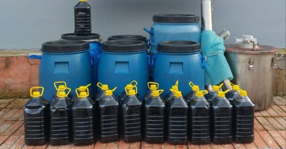 Toroslar’da 420 litre sahte içki ele geçirildi: 1 gözaltı