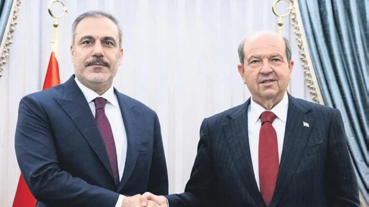 Fidan: Kıbrıs’ta tek yol iki devletli çözüm