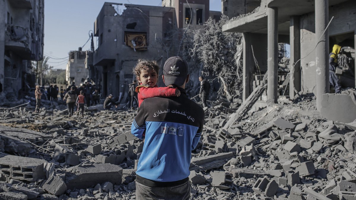 Gazze’de can kaybı 45 bin 658’e yükseldi