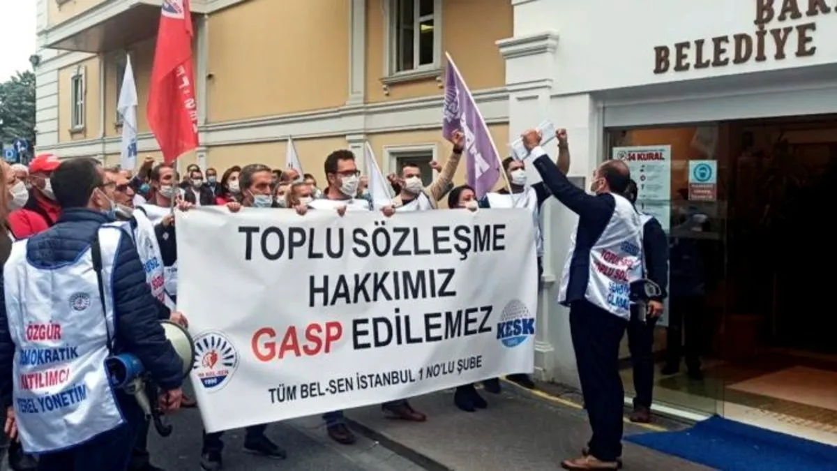 Bakırköy Belediyesi’nde işçilere sendika değişim baskısı